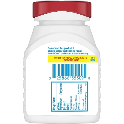 Picture of Aleve Pain Reliever Tablets Arthritis Cap 320 ct