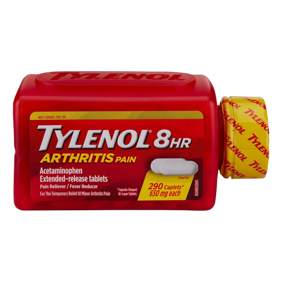 Picture of Tylenol 8 HR Arthritis Pain Caplets 290 Count