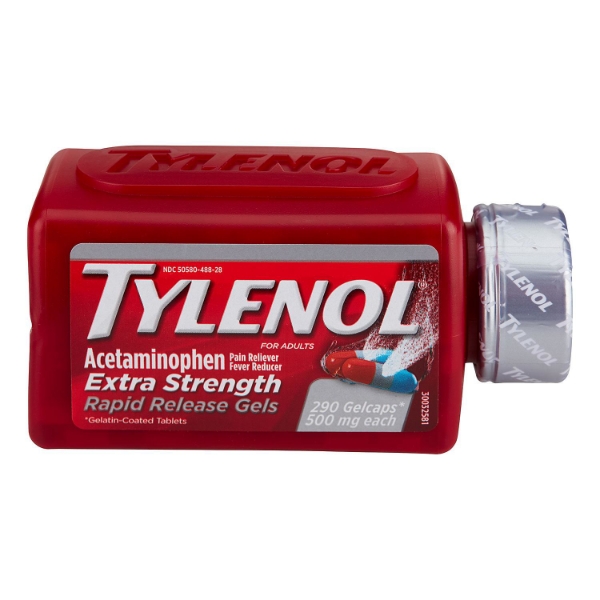 Picture of Tylenol Extra Strength Rapid Release Gels 290 ct