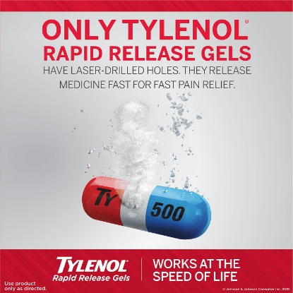 Picture of Tylenol Extra Strength Rapid Release Gels 290 ct