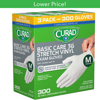 Picture of Curad Basic Care 3G Vinyl Exam Gloves Medium 300 ct CUR8235