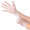 Picture of Disposable Vinyl Gloves Non-Sterile Powder Free Smooth Touch Food Service Grade 200 pack Large Size