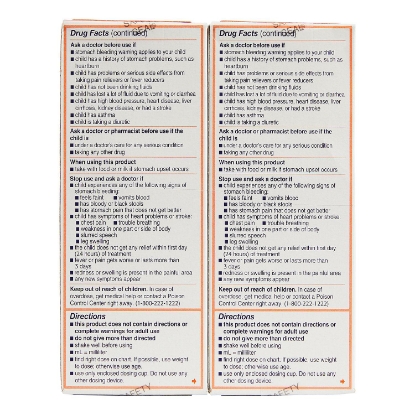 Picture of Children's Motrin Oral Suspension 4 oz 2 pk