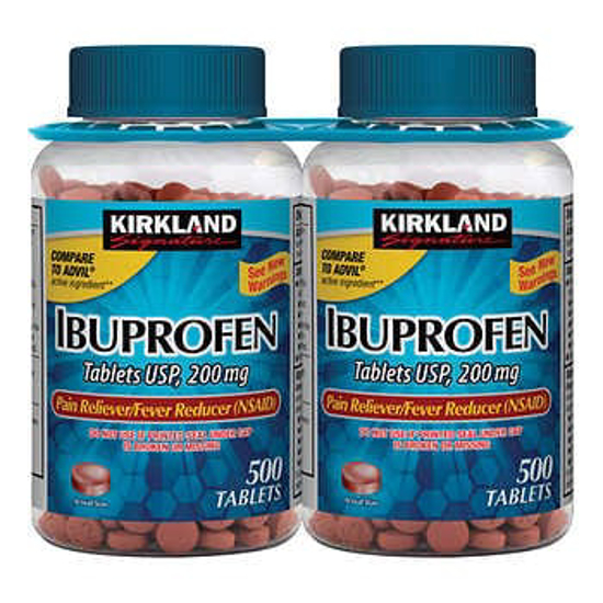 Picture of Kirkland Signature Ibuprofen 200 mg 1000 Tablets