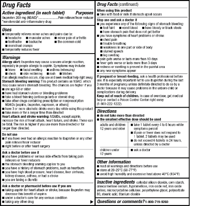 Picture of Kirkland Signature Ibuprofen 200 mg 1000 Tablets