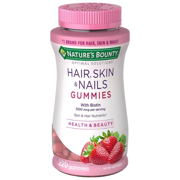 Nature's Bounty Hair Skin & Nails Gummies 220 ct