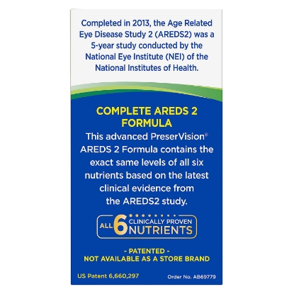 Picture of Bausch & Lomb PreserVision AREDS 2 Formula Supplement 210ct