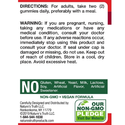 Picture of Nature's Truth Apple Cider Vinegar Gummies 120 ct