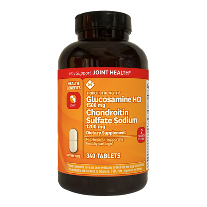 Picture of Member's Mark Triple Strength Glucosamine Chondroitin 340 ct