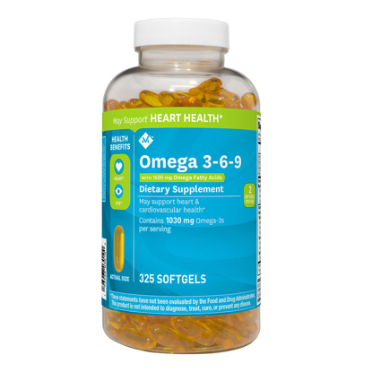 Picture of Member's Mark Omega 3-6-9 Dietary Supplement 325 ct