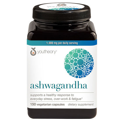 Picture of Youtheory Ashwagandha Vegetarian Capsules 150 Count