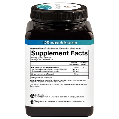 Picture of Youtheory Ashwagandha Vegetarian Capsules 150 Count