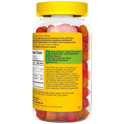 Picture of Nature Made Extra-Strength Vitamin D3 5000 IU Gummies 125 mg 200 ct