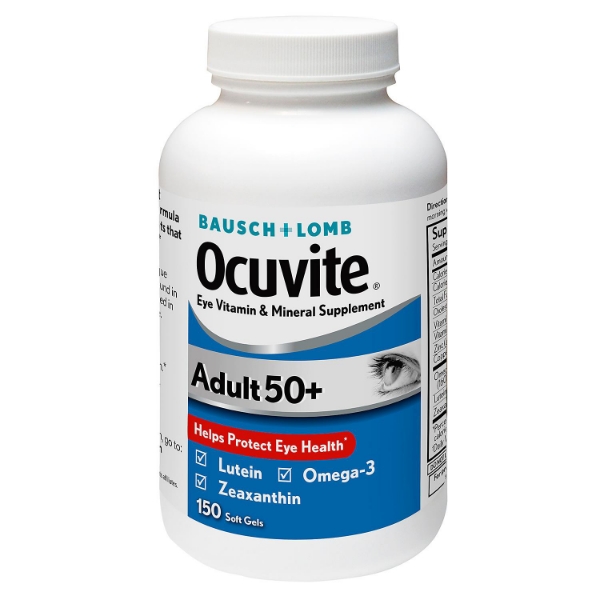 Picture of Bausch + Lomb Ocuvite Supplement Adult 50+ 150 ct