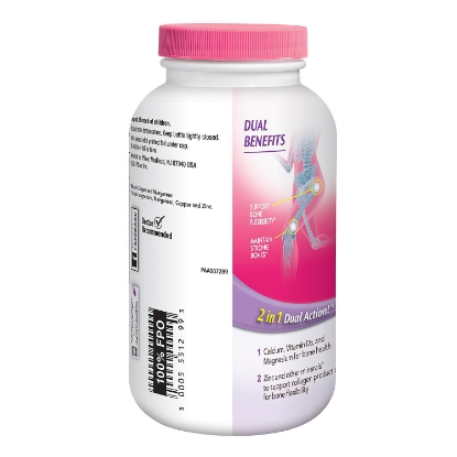 Picture of Caltrate Minerals Calcium & Vitamin D3 Supplement Tablet 600 mg 320 ct