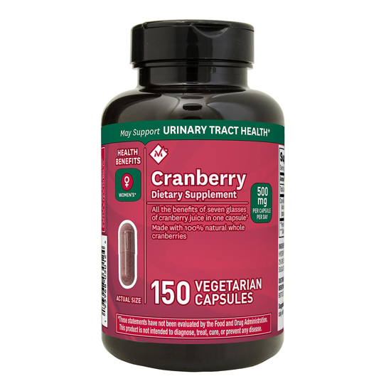 Picture of Members Mark Clinical Strength Cranberry Dietary Supplement 500 mg 150 ct