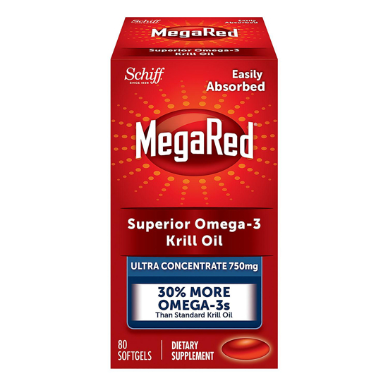 Picture of Mega Red Ultra Concentration Omega-3 Krill Oil 750 mg 80 ct