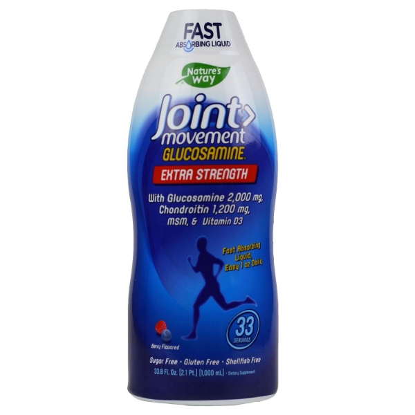 Picture of Wellness Joint Movement Glucosamine Liquid Dietary Supplement 33.8 fl. oz