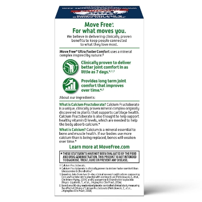 Picture of Move Free Ultra Faster Comfort Clinically Proven Joint Support 75 ct