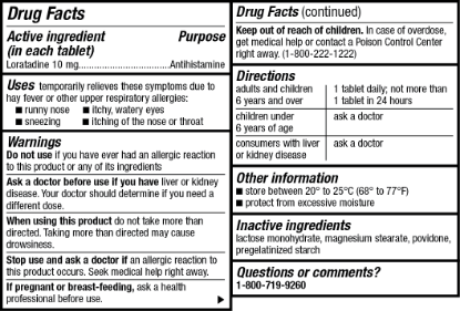 Picture of Kirkland Signature NonDrowsy AllerClear Antihistamine 10 mg 365 Tablets