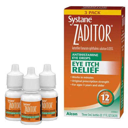 Picture of SYSTANE ZADITOR Antihistamine Eye Drop 15 mL