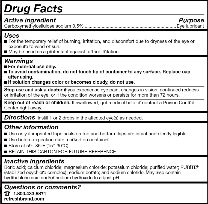 Picture of Refresh Tears Lubricant Eye Drops Multi Pack 65 ml