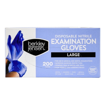 Picture of Berkley Jensen Large Nitrile Gloves 400 ct