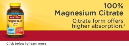 Picture of Nature Made Magnesium Citrate 250 mg 180 Softgels