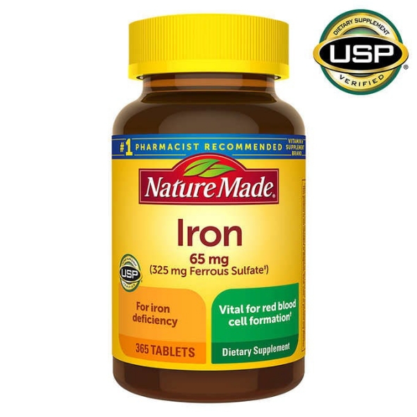 Picture of Nature Made Iron 65 mg 365 Tablets