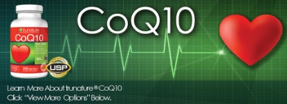 Picture of Trunature CoQ10 100 mg 250 Soft gels