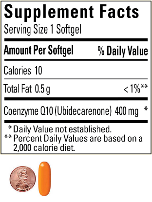 Picture of Nature Made CoQ10 400 mg 90 Softgels