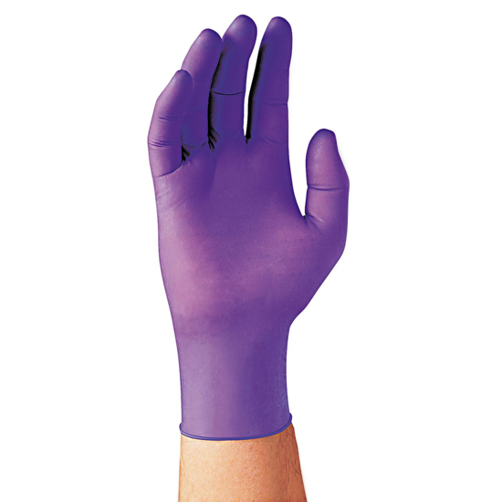 Picture of Kimberly Clark Professional PURPLE NITRILE Exam Gloves X Large Purple  90 Box