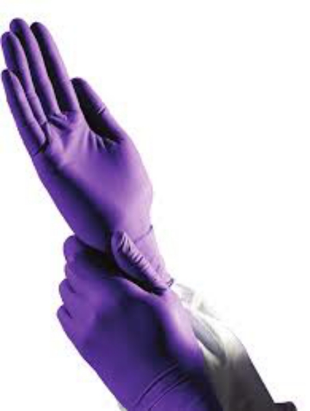 Picture of Kimberly Clark Professional PURPLE NITRILE Exam Gloves Small Purple  100 Box