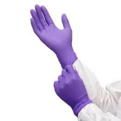 Picture of Kimberly Clark Professional PURPLE NITRILE Exam Gloves Small Purple  100 Box