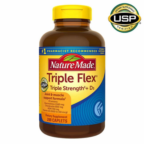 Picture of Nature Made Triple Flex vita + D3 200 Caplets