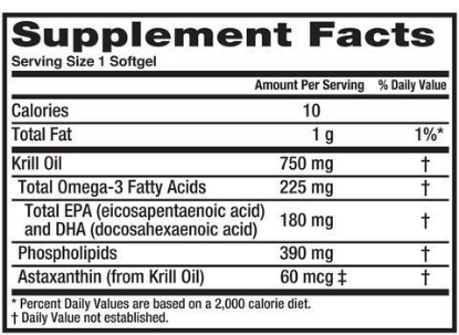 Picture of Schiff MegaRed Omega-3 Krill Oil Ultra Concentrate 750 mg 80 Softgels
