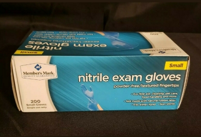 Picture of Member's Mark Nitrite Exam Gloves Small 200 count