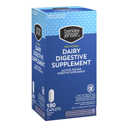 Picture of Berkley Jensen Dairy Digestive Supplement 180 ct