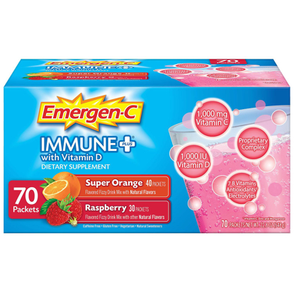 Picture of Emergen C Immune+ 70 ct