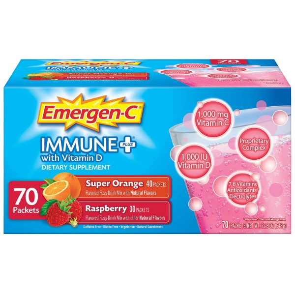 Picture of Emergen C Immune+ 70 ct
