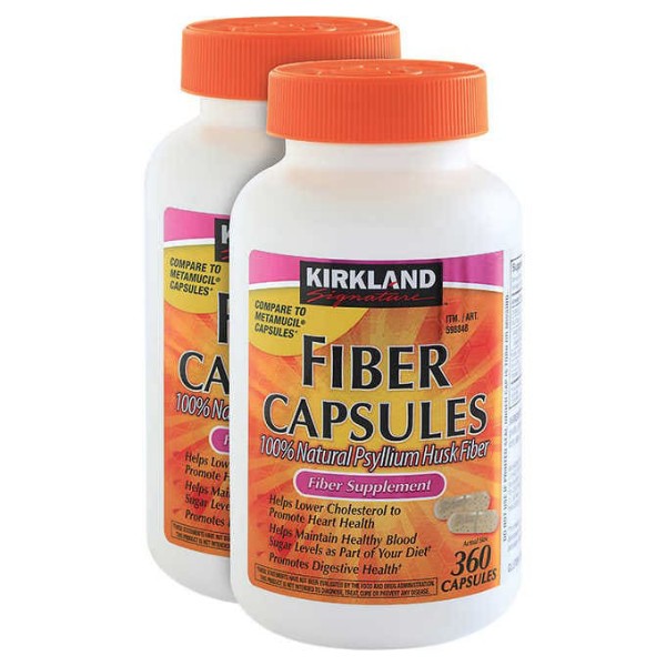 Picture of Kirkland Signature Fiber Capsules 720 Capsules