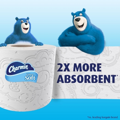 Picture of Charmin Ultra Soft Toilet Paper 32 Super Plus Roll 218 Sheets Per Roll