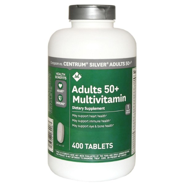 Picture of Member's Mark Adults 50+ Multivitamin  400 Tablets