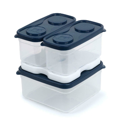 Picture of Dabney Lee - Insulated Antimicrobial Microban Lunch Bag Tote - 8 Pc Set