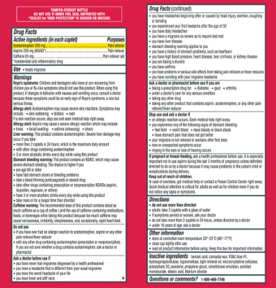 Picture of Excedrin Migraine Coated Caplets 300 ct