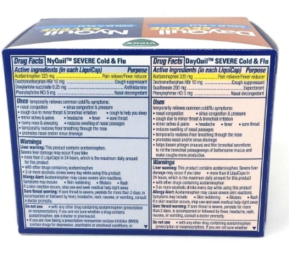 Picture of Vicks Dayquil And Nyquil Cold & Flu Relief Liquicaps Convenience Pack 72 Count