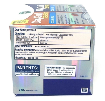 Picture of Vicks Dayquil And Nyquil Cold & Flu Relief Liquicaps Convenience Pack 72 Count