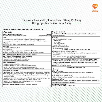 Picture of Flonase Allergy Relief 3 Bottles