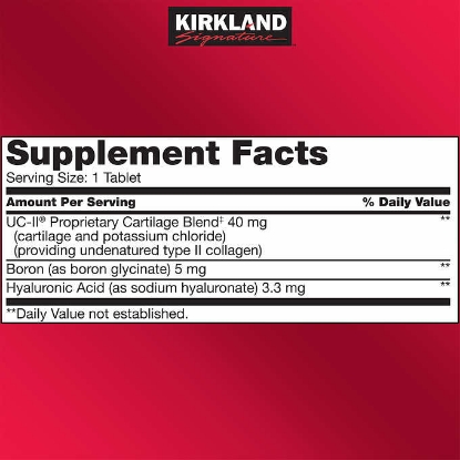 Picture of Kirkland Signature Triple Action Joint Health 110 Coated Tablets