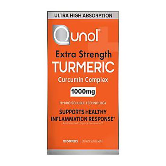 Picture of Qunol Extra Strength Turmeric Curcumin Complex 120 ct 1000 mg